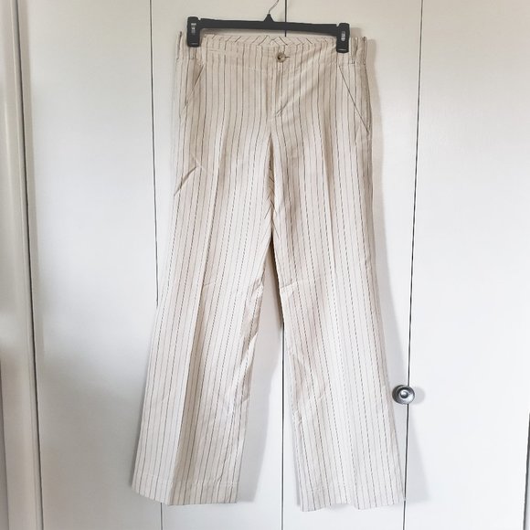Banana Republic Martin Linen Blend Trousers - Picture 1 of 7